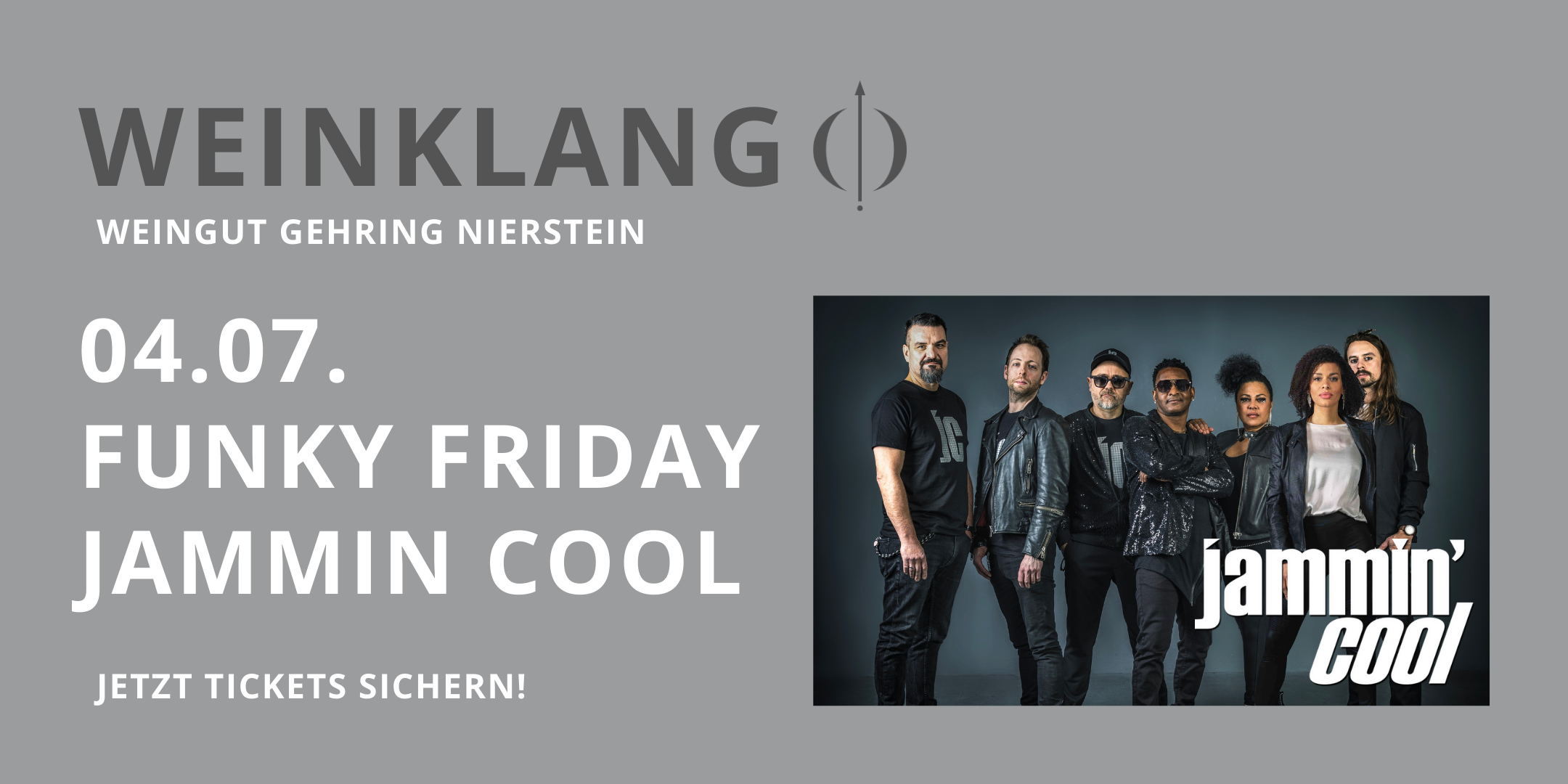 Weinklang Funky Friday mit Jasmin Cool