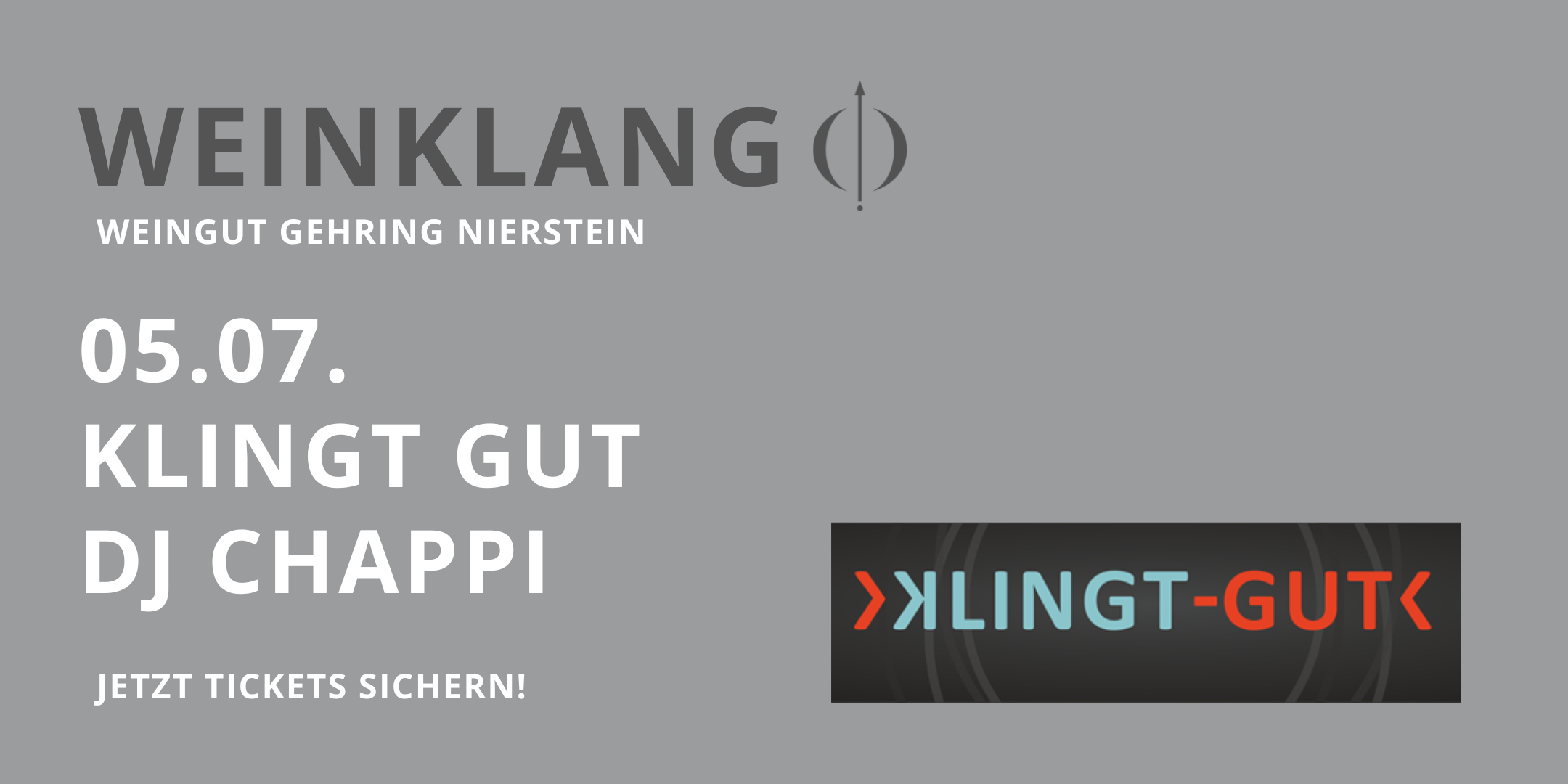 Weinklang Klingt Gut mit DJ Chappi