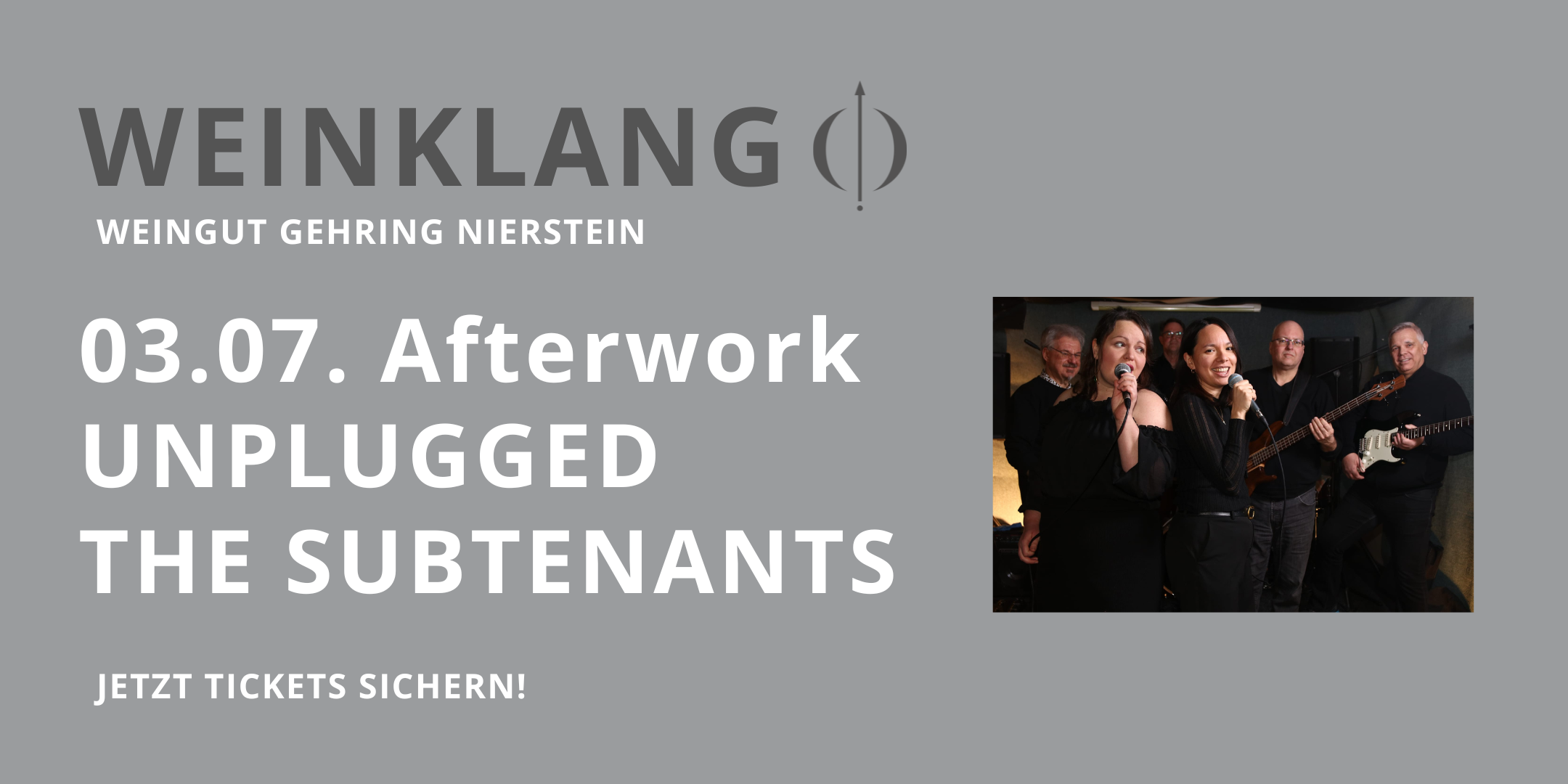 Weinklang Unplugged Afterwork mit The Substenants